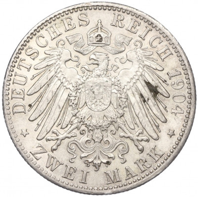 2 марки 1904 года Германия (Бавария)