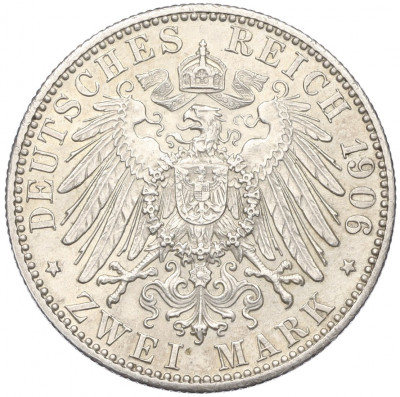 2 марки 1906 года Германия (Бавария)