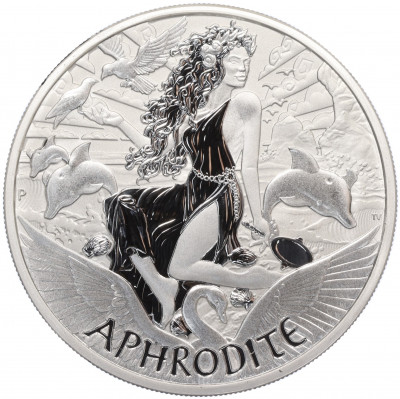 5 долларов 2023 года Тувалу «Боги Олимпа — Афродита»