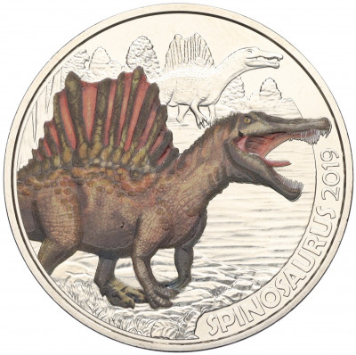 3 евро 2019 года Австрия «Динозавры — Спинозавр»