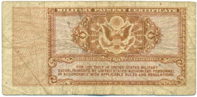 10 центов 1948 года США (Армейский платежный сертификат)