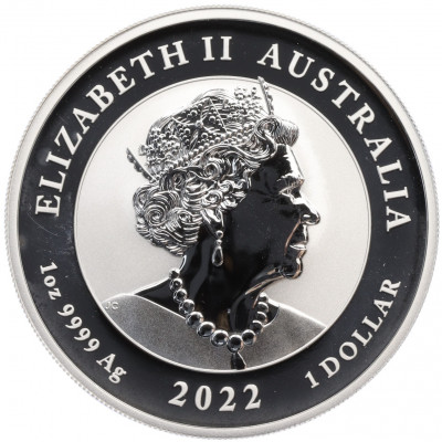 1 доллар 2022 года Австралия «Квокка»