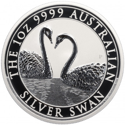 1 доллар 2022 года Австралия «Серебряный лебедь»
