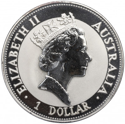 1 доллар 1992 года Австралия «Австралийская Кукабара»