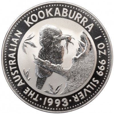 1 доллар 1993 года Австралия «Австралийская Кукабара»
