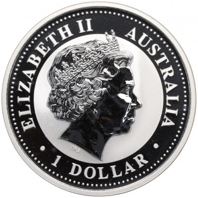 1 доллар 2002 года Австралия «Австралийская Кукабара»