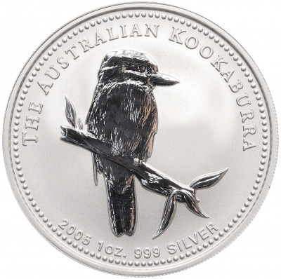 1 доллар 2005 года Австралия «Австралийская Кукабара»