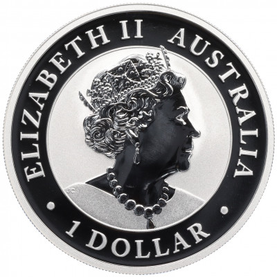 1 доллар 2022 года Австралия «Австралийская Кукабара»