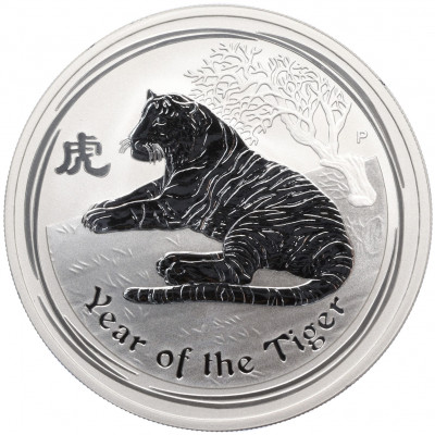 1 доллар 2010 года Австралия «Китайский гороскоп — Год тигра»