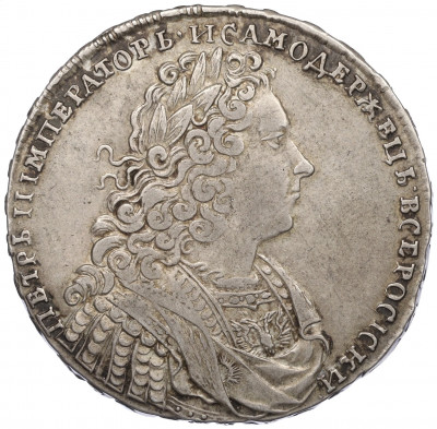 1 рубль 1729 года