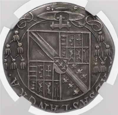 1 тестон 1593-1607 года Страсбург- в слабе NGC (CLIPPED)