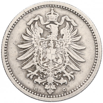 50 пфеннигов 1875 года G Германия