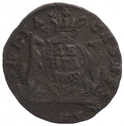 Денга 1768 года КМ «Сибирская монета»