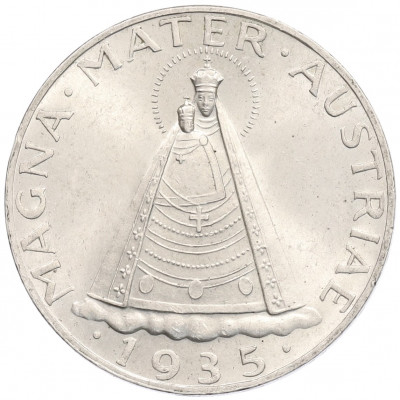 5 шиллингов 1935 года Австрия