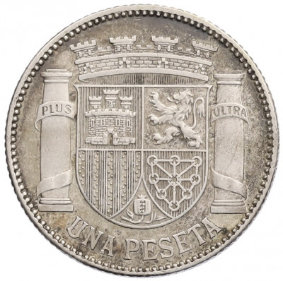 1 песета 1933 года Испания
