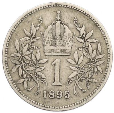 1 крона 1895 года Австрия