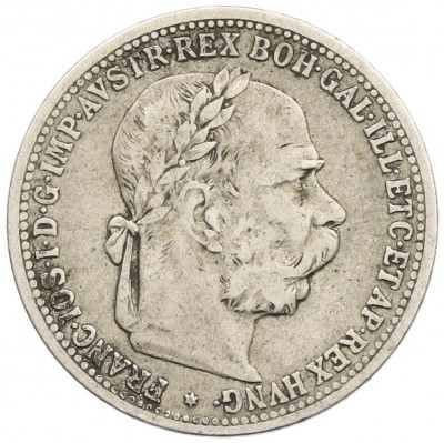 1 крона 1895 года Австрия