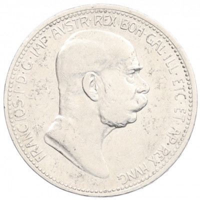 1 крона 1908 года Австрия 