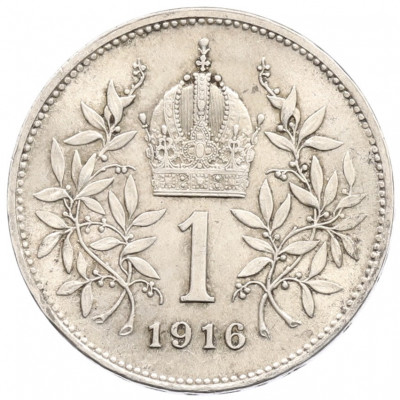 1 крона 1916 года Австрия