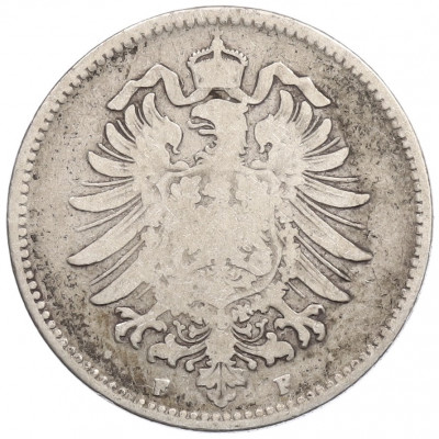 1 марка 1874 года F Германия