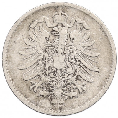 1 марка 1875 года Е Германия