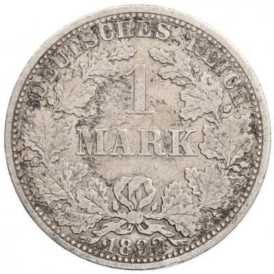 1 марка 1892 года А Германия