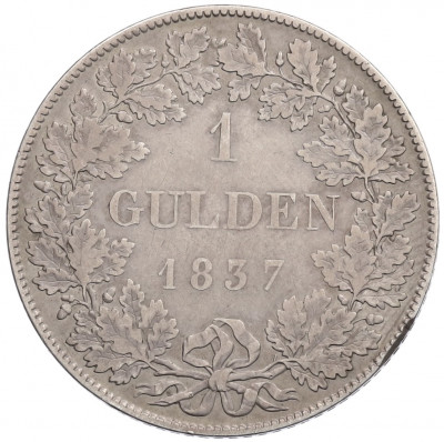1 гульден 1837 года Бавария
