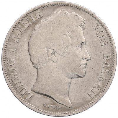 1 гульден 1837 года Бавария