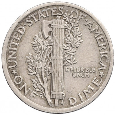 1 дайм (10 центов) 1924 года США