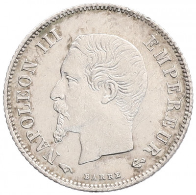 20 сантимов 1860 года А Франция
