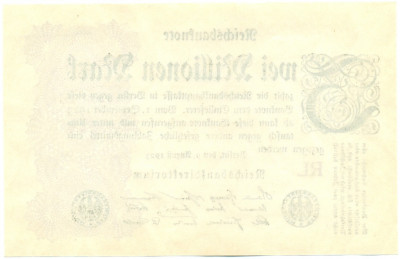 2 миллиона марок 1923 года Германия