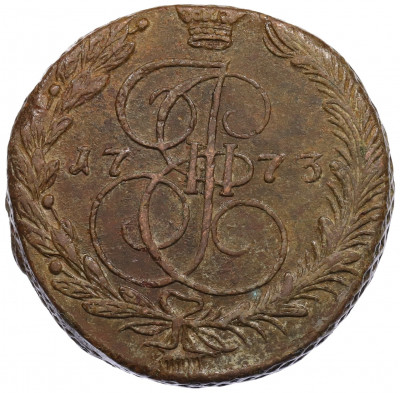 5 копеек 1773 года ЕМ
