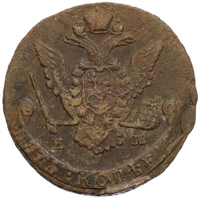 5 копеек 1773 года ЕМ
