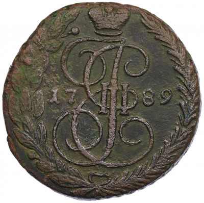 5 копеек 1789 года ЕМ