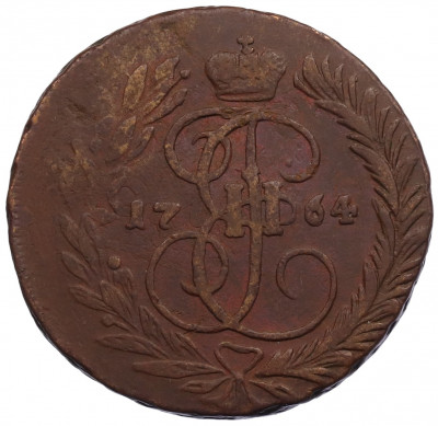 2 копейки 1764 года ММ
