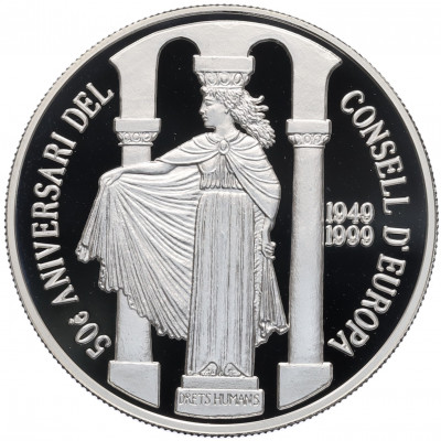 10 евро 1999 года Андорра 