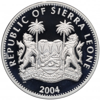 10 долларов 2004 года Сьерра-Леоне 