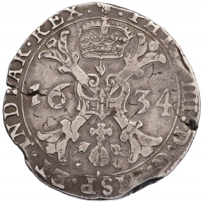 1 патагон 1634 года Испанские Нидерланды— Брабант