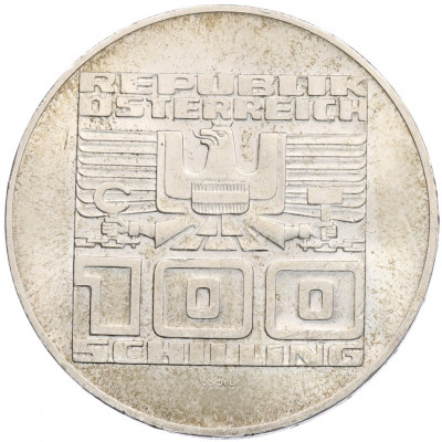 100 шиллингов 1975 года Австрия 