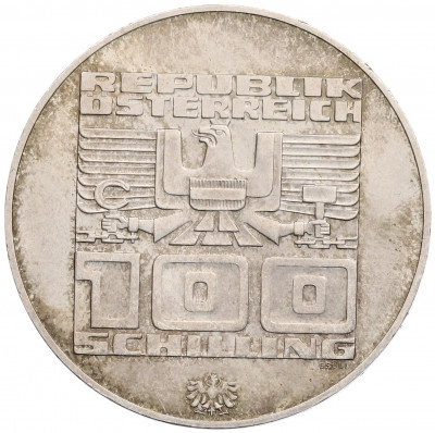 100 шиллингов 1976 года Австрия 
