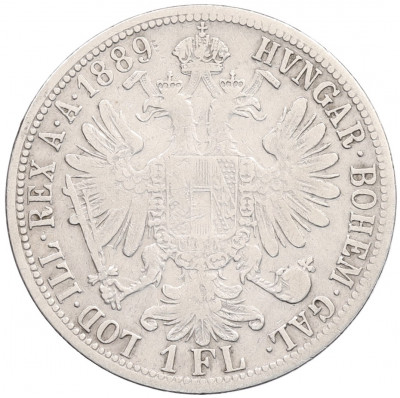 1 флорин 1889 года Австрия