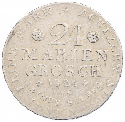 24 мариенгроша 1824 года Брауншвейг
