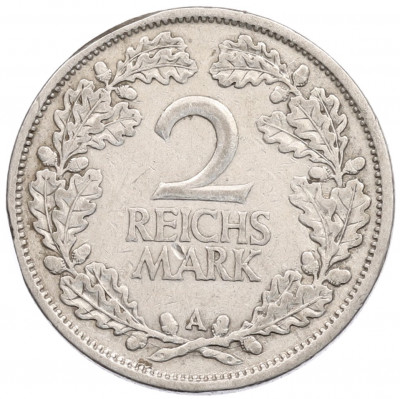 2 рейхсмарки 1925 года А Германия