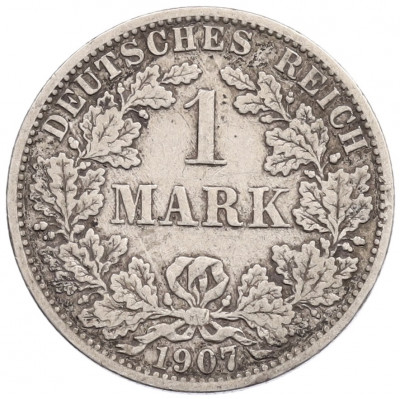 1 марка 1907 года А Германия