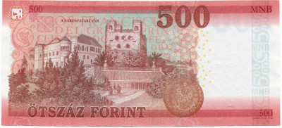 500 форинтов 2018 года Венгрия