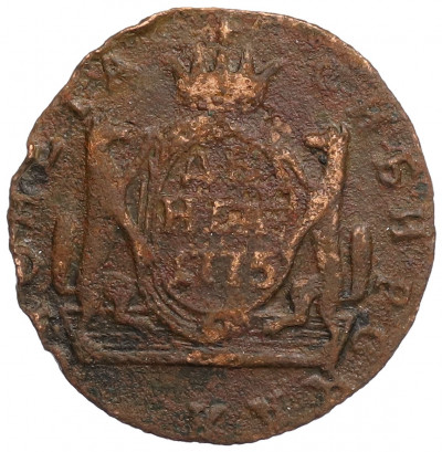 Денга 1775 года КМ «Сибирская монета»