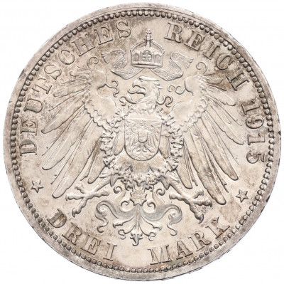 3 марки 1915 года Германия (Брауншвейг) 
