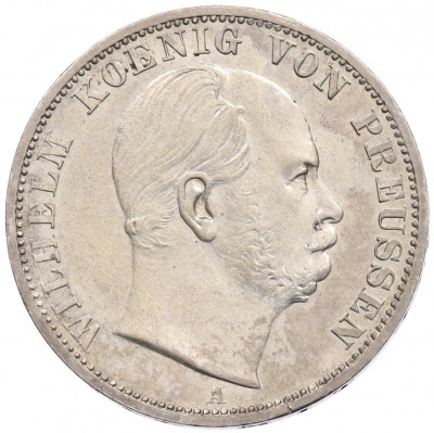 1 союзный талер 1866 года Пруссия