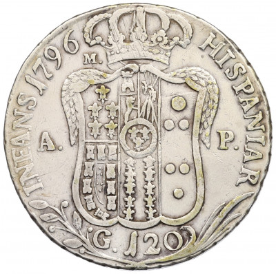 120 грано 1796 года Неаполь