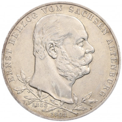 5 марок 1903 года Германия (Саксен-Альтенбург) 